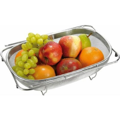 TESCOMA Nastavitelný koš na cezení GrandCHEF 34 x 24 cm – Hledejceny.cz