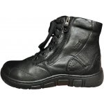 Kacper 4-595 dámská kožená zimní obuv šíře H černá černá – Zboží Mobilmania