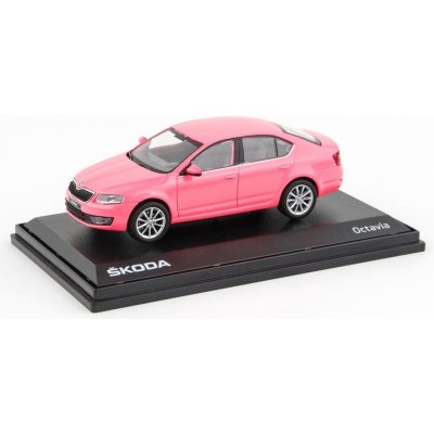 Abrex škoda Octavia 3 2012 Růžová 1:43 – Zboží Mobilmania