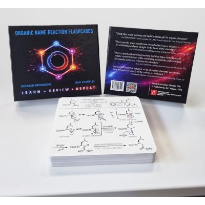 Organic Name Reaction Flashcards / Kartičky jmenných organických chemických reakcí – Hledejceny.cz