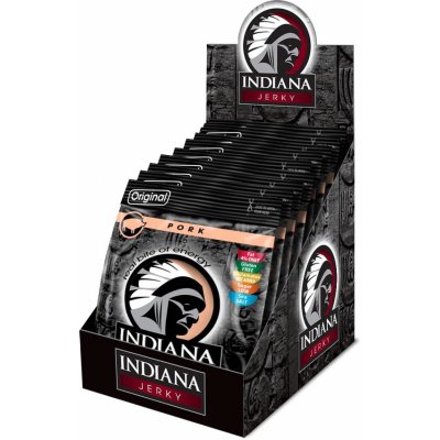 Indiana Pork Jerky Original 250 g – Sleviste.cz