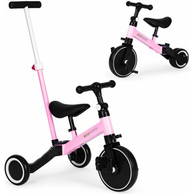 Ecotoys 2 v 1 s rukojetí růžová – Sleviste.cz