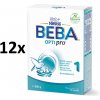 Umělá mléka BEBA 1 OPTIPRO 12 x 500 g