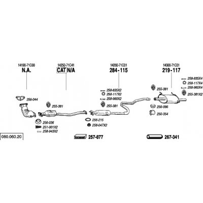 Bosal BS 256-086 – Hledejceny.cz