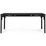 MultiGarden SAE-180-1 Rozkládací zahradní stůl 180-240 cm, černý – Hledejceny.cz
