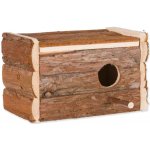 Trixie hnízdo dřevěná s kůrou 21x13x12cm/o 3,8cm – Zboží Mobilmania