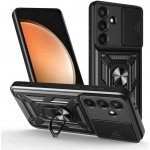 VSECHNONAMOBIL 122871 RING CAMERA Kryt s držákem pro Samsung Galaxy S25 FE černý – Zboží Živě