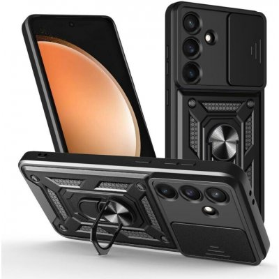 VSECHNONAMOBIL 122871 RING CAMERA Kryt s držákem pro Samsung Galaxy S25 FE černý – Zboží Živě