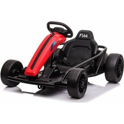 Beneo Driftovací Motokára DRIFT-CAR 24V červená hladké drift kolečka 2 x 350W motor drift režim s rychlostí 13 Km / h 24V baterie masivní konstrukce