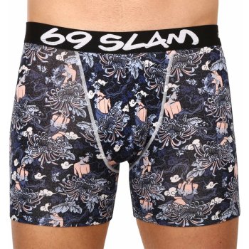 69SLAM fit pánské boxerky bamboo geisha (MPBGSH-BB)