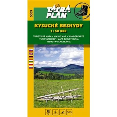 Kysucké Beskydy Veľká Rača 1:50 000 101 Turistická mapa – Hledejceny.cz