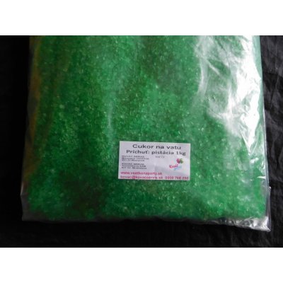 spejlenacukrovouvatu.cz Cukr na cukrovou vatu pistácie 1 kg – Zboží Dáma
