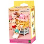 Sylvanian Families 5741 Nábytek třípatrová postel se skluzavkou – Zboží Dáma