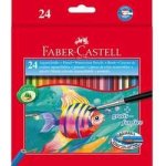 Faber-Castell 1442 akvarelové 24 ks + štětec – Zboží Dáma