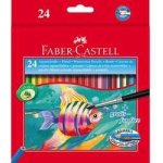 Faber-Castell 1442 akvarelové 24 ks + štětec – Sleviste.cz