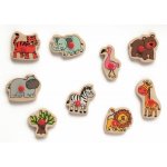 Woody Razítka Exotická zvířata – Sleviste.cz