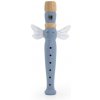 Dětská hudební hračka a nástroj Label Label dřevěná flétna modrá