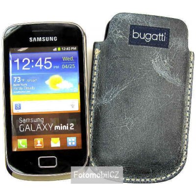 Pouzdro Bugatti Samsung Galaxy mini 2 S6500 – Zboží Mobilmania