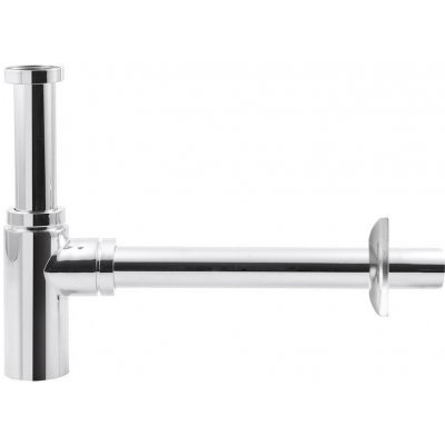 Sapho Umyvadlový sifon 5/4", odpad 32mm kulatý, chrom (CV1003) – Zboží Dáma