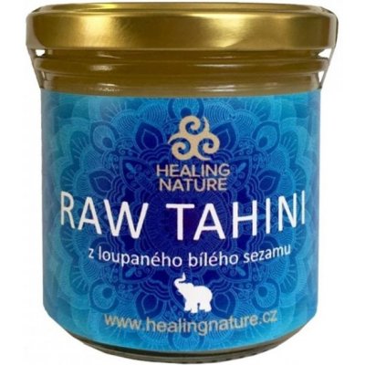 RAW Tahini z loupaného bílého sezamu 150 g – Sleviste.cz