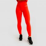 GymBeam Dámské legíny Limitless s vysokým pasem Hot Red – Zboží Mobilmania