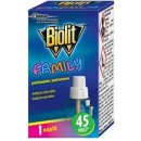 Biolit Family Elektrický odpařovač proti komárům náhradní náplň 45 nocí 27 ml