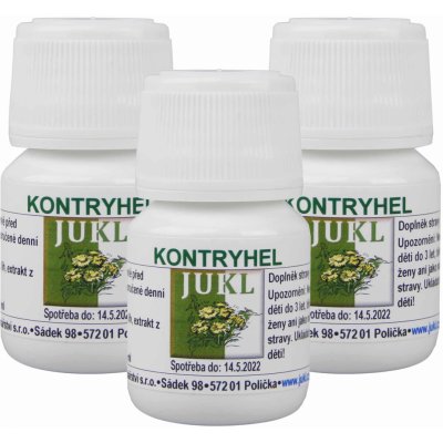 Jukl Bylinářství kořenářství Tinktura Kontryhel 3 x 30 ml – Hledejceny.cz