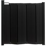 BabyDan Alma Lamelová zábrana 55 - 89 cm šroubovací Black – Sleviste.cz