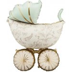 PartyDeco Balónek fóliový dětský kočárek 67x96 cm – Sleviste.cz