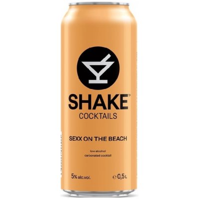 Shake Sexx on the beach 5 % 0,5 l (plech) – Hledejceny.cz