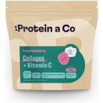 Protein a Co Protein&Co. Kolagen + vitamín C Fresh raspberry 500 g – Hledejceny.cz