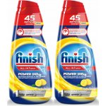 Sada Finish All in1 Max Gel pro mytí nádobí v myčce 2 x 900 ml – Sleviste.cz