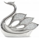 EUROFIRANY DEKORAČNÍ FIGURKA PALMERU 27X8X26 CM STŘÍBRNÁ – Hledejceny.cz