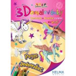 3D omalovánky Slon prasátko pes A4 138467 – Zboží Mobilmania