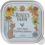 Rosies Farm Senior Kuře a losos 16 x 100 g – Sleviste.cz