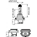 Philips Vision H8 PGJ19-1 12V 35W 12360C1 – Hledejceny.cz