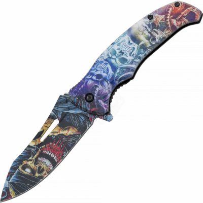 Outfit4Events Kapesní nůž Nightmare Hell – Zboží Mobilmania