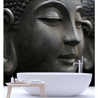 Gario Fototapeta Bronzová socha Buddhy Materiál: Vliesová, rozměry 100 x 100 cm – Zboží Mobilmania