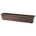 PLASTKON Truhlík Garden 40 cm hnědý – Hledejceny.cz