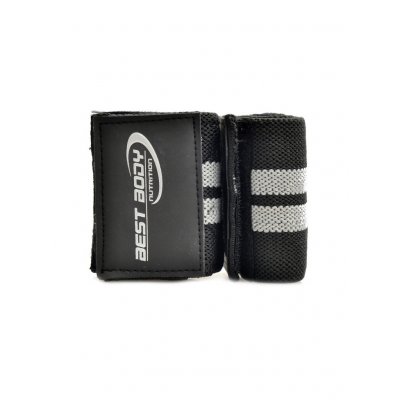 Best Body nutrition Bandáže zápěstí Wrist wrap černo šedé – Hledejceny.cz