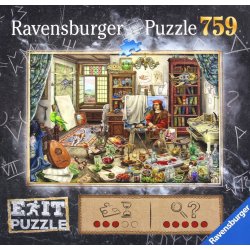 Ravensburger 167821 Exit Umělecké studio 759 dílků