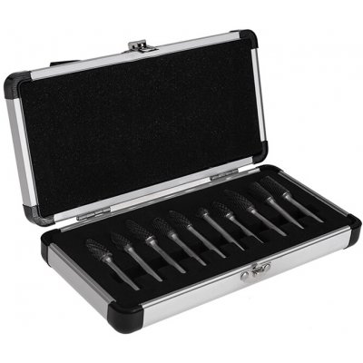 Tagred TA4045, Frézy, rotační pilníky na kov, hroty ø6 mm | 10dílná – Zboží Dáma