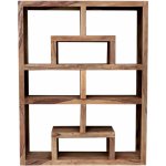indickynabytek.cz Knihovna Tara 140x180x35 z indického masivu palisandr/sheesham – Zboží Mobilmania