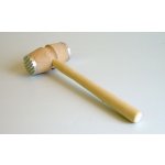 palička na maso, oba konce kov, dřevo/kov – Zboží Dáma