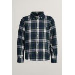 Gant Checked Flannel Bd Shirt navy – Zboží Dáma