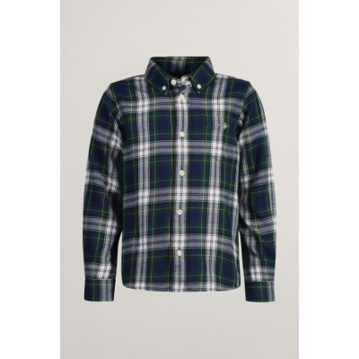 Gant Checked Flannel Bd Shirt navy – Zboží Dáma