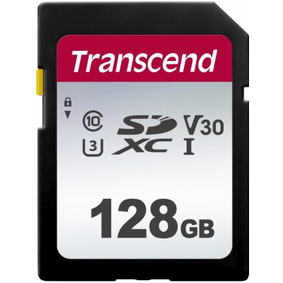 Transcend SDXC 128 GB UHS-I U3 TS128GSDC300S – Zboží Mobilmania