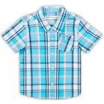 Minoti Košile chlapecká s krátkým rukávem Minoti Crab modrá – Zboží Dáma