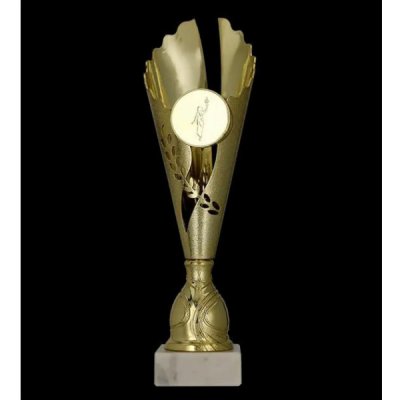 Plastová trofej Zlatá Výška: 35 cm – Zboží Dáma