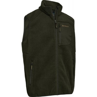 Deerhunter Atlas Fleece vesta Zelená – Zboží Mobilmania